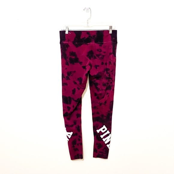 PINK Victoria’s Secret Tie Dye Logo Leggings - Picture 2 of 5